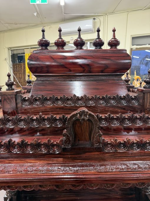 Teakwood Wooden Pooja Home Mandir / Home Temple (120x60x40cm)