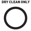 Dry clean only care instruction
