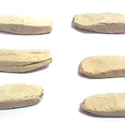 Madurai Products Special Namakatti Holy White Sticks are Made with Ash and Clay. Dimensions-Length 1CM X Height 4CM X Width 1CM.(2 pieces)