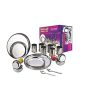 Stainless Steel Dinner Set 36 Pcs