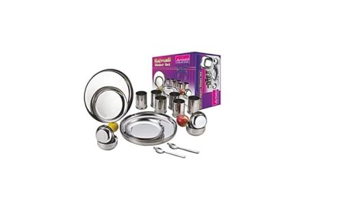 Stainless Steel Dinner Set 36 Pcs