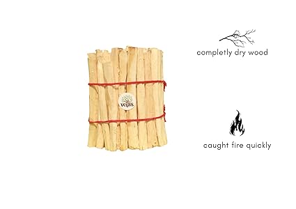 Mango Wood Sticks for Havan/Aam Ki Lakdi for Pooja (Pack of 60)