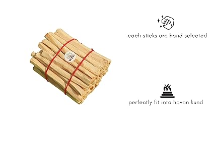 Mango Wood Sticks for Havan/Aam Ki Lakdi for Pooja (Pack of 60)