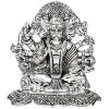 Panchmukhi Hanuman Idol (Murti) Oxidised Finish with 2 Piece Jyot Diya with Beautiful Red Velvet Box Packing (11.5H x 11W x 9.5L) Panchmukhi Hanuman Idol (Murti) Oxidised Finish with 2 Piece Jyot Diya with Beautiful Red Velvet Box Packing (11.5H x 11W x 9.5L)