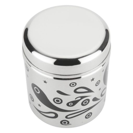 SS Deep Dabba Designer Vento Container No.7