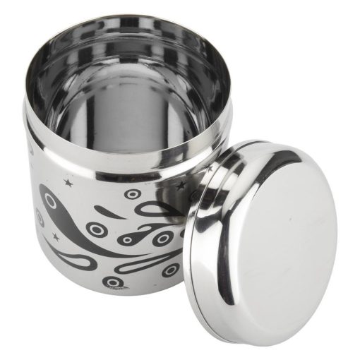 SS Deep Dabba Designer Vento Container No.7