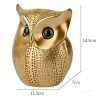 Modern Classy Lucky Owl Resin Art Figure Showpiece (Golden), 1 Piece Modern Classy Lucky Owl Resin Art Figure Showpiece (Golden), 1 Piece