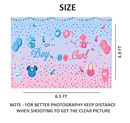 Baby Shower Theme Backdrop Cloth (6.5ft X 5ft) Mom to Be Decoration Items Dohale Jevan Background Curtain (Pack of 1, Multicolor)