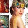 Real Natural Peacock Peacock Feather Original Feathers 10-12 inch for DIY Craft Floral Arrangements,Wedding,Home and Party Decorations Feathers (Pack of 1 Pcs)