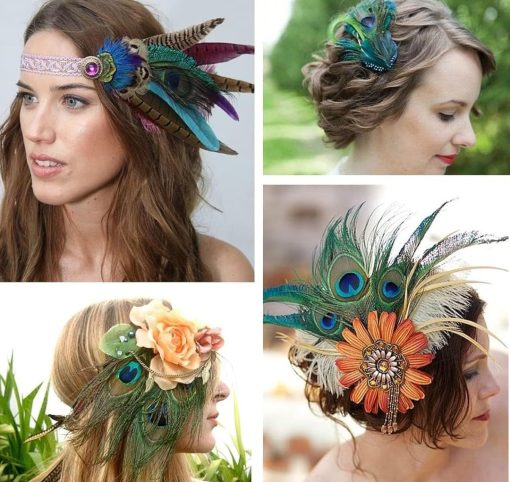 Real Natural Peacock Peacock Feather Original Feathers 10-12 inch for DIY Craft Floral Arrangements,Wedding,Home and Party Decorations Feathers (Pack of 1 Pcs)