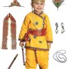 Fancy Dresses Krishna Costume for Kids, Baby Krishna Dress for Janmashtami, Bal Krishna Dhoti Set, Krishnaleela Costume, Infant Bal Gopal, Krishna Fancy Dress Costume for Boys/Girls (3-18mothns old)
