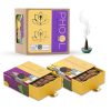 Phool Pack of 2 Natural Incense Cones, Meditation Pack - 80 Organic Dhoop Cones | Fragrances - Nagchampa & Patchouli | Special Char Dham Yatra Pack | Dhoop Cones for Pooja | Free Dhoop Stand Inside Phool Pack of 2 Natural Incense Cones, Meditation Pack - 80 Organic Dhoop Cones | Fragrances - Nagchampa & Patchouli | Special Char Dham Yatra Pack | Dhoop Cones for Pooja | Free Dhoop Stand Inside