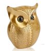 Modern Classy Lucky Owl Resin Art Figure Showpiece (Golden), 1 Piece Modern Classy Lucky Owl Resin Art Figure Showpiece (Golden), 1 Piece