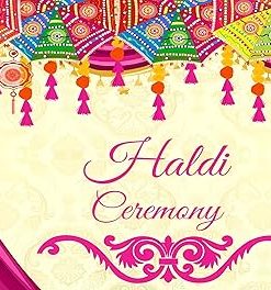Backdropon Haldi Ceremony Theme Party Design Backdrop Cloth for Wedding Decoration Traditional Background Curtain Cloth for Festival Size 5 Feet Height and 8 Feet Width(5 * 8)