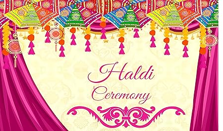 Backdropon Haldi Ceremony Theme Party Design Backdrop Cloth for Wedding Decoration Traditional Background Curtain Cloth for Festival Size 5 Feet Height and 8 Feet Width(5 * 8) Backdropon Haldi Ceremony Theme Party Design Backdrop Cloth for Wedding Decoration Traditional Background Curtain Cloth for Festival Size 5 Feet Height and 8 Feet Width(5 * 8)