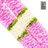 Artificial Flowers Photo Bride Groom 25inch Garland (Pink & White) Artificial Flowers Photo Bride Groom 25inch Garland (Pink & White)