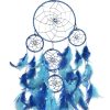 Dream Catcher Wall Hanging (Mirage), Dream Catcher Wall Decor, Wall Hanging for Bedroom and Living room, Dream Catcher for Home Decoration, Blue Dream Catcher, Large Size Dream Catcher Wall Hanging (Mirage), Dream Catcher Wall Decor, Wall Hanging for Bedroom and Living room, Dream Catcher for Home Decoration, Blue Dream Catcher, Large Size