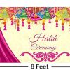 Backdropon Haldi Ceremony Theme Party Design Backdrop Cloth for Wedding Decoration Traditional Background Curtain Cloth for Festival Size 5 Feet Height and 8 Feet Width(5 * 8) Backdropon Haldi Ceremony Theme Party Design Backdrop Cloth for Wedding Decoration Traditional Background Curtain Cloth for Festival Size 5 Feet Height and 8 Feet Width(5 * 8)