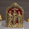Metal Lord Ram Ji/Ram Darbar Idol Statue Murti for Home and Office Decor (Lord Ram), Gold, Pack of 1 Metal Lord Ram Ji/Ram Darbar Idol Statue Murti for Home and Office Decor (Lord Ram), Gold, Pack of 1