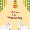 Welcome to The Housewarming Word with Garland Marigold Flower Design Backdrop for Pooja Decoration Traditional Background Cloth for Festival Size 8Feet Height and 5Feet Width(8 * 5) Welcome to The Housewarming Word with Garland Marigold Flower Design Backdrop for Pooja Decoration Traditional Background Cloth for Festival Size 8Feet Height and 5Feet Width(8 * 5)