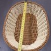 Multi purpose Basket oval Brass Kum Kum Box | Gift | With small bells on the sides and elephant standing on the top
