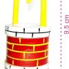 Well for showpiece/ Wooden doll Handcrafted colour may vary Well for showpiece/ Wooden doll Handcrafted colour may vary