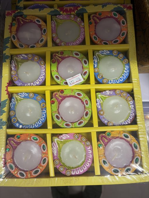 Assorted set of Clay Diyas - Pack of 12 Assorted set of Clay Diyas - Pack of 12