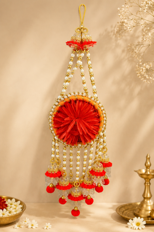 Handcrafted beaded decor hanging assorted