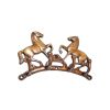 Door Knocker Elephant Brass Lord Ganesha Head 6.1 Inch Big Door Knockers - Heavy Duty, Solid, Animal Antique Look - Unique Gift Ideas - Outdoor & Indoor Elephant Home Decor
