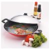 Premier Non Stick Chinese Wok with Stainless Steel Lid and Grill/ 36 CM