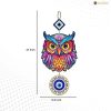 Designer Wooden Wall Hanging For Home Decor | Decoration For Living Room | Modern Artworks Wall Decor Items | Peace Charm Wall Accents | Door Entrance Decorative Hangings