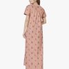 Women's Cotton All Over Print Free Size Maxi Nighty – Assorted – ChennaiStore product image