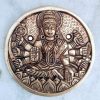 ashtlaxmi Set of Eight Piece Hand Made Version Weight 350 grm Each Pure Brass Antique Wall Hanging Ashtalakshmi Engraved Wall Plates Set | Brass Door Wall Arts for Home Decoration | Decorative Items Pooja Living Room Office Decor | Aesthetic Room Decor | Decorative Items for Pooja Room Door 4X4