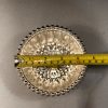 Beautiful German Silver Bowl with little german silver pearls on top