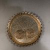 Gold colour design Fiber Plastic Kum Kum tray / Return Gifts