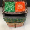 Hand Painted 4 - Storage Box for storing small Item's - Dry Fruit Storage - Small First Storage Box - drawer assorted colour