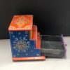 Hand Painted 3 - Storage Box for storing small Item's - Dry Fruit Storage - Small First Storage Box - drawer assorted colour Hand Painted 3 - Storage Box for storing small Item's - Dry Fruit Storage - Small First Storage Box - drawer assorted colour