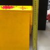 Wood rangoli design 5 dteps foldable Golu Padi stand - Yellow