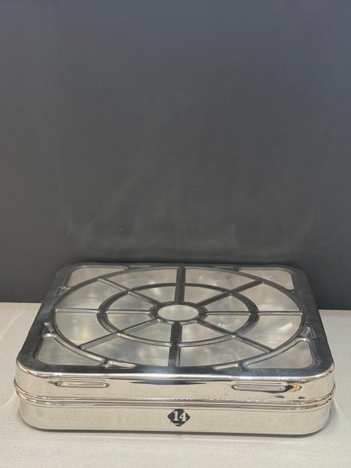 Diamond SS Kitchen Queen Masala Dabba Xl Square / 9 Cups Diamond SS Kitchen Queen Masala Dabba Xl Square / 9 Cups