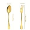 Brass Cutlery Set of 12 Brass Cutlery Set of 12