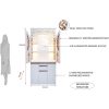 3x6ft Willow Wood Modular Temple 3X7 Ft with Led Lights I Temple for Home I Pooja Temple I Corian Design 3x6ft Willow Wood Modular Temple 3X7 Ft with Led Lights I Temple for Home I Pooja Temple I Corian Design