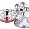 Diamond Stainless Steel Medium Multi Kadai with Whistle Diamond Stainless Steel Medium Multi Kadai with Whistle
