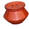 Handmade Earthen Terracotta Clay Pahal Handi 1.4L / 5.25"