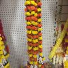 Artificial Yellow Small Marigold Flowers Garland - Pack of 1