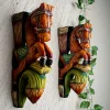 Wooden Carved Horse Bracket - 12 Inch - Pack of 1 Wooden Carved Horse Bracket - 12 Inch - Pack of 1