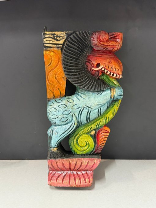 Wooden Carved Horse Bracket - 12 Inch - Pack of 1
