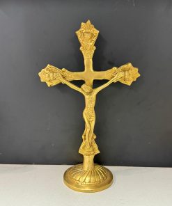 Handcrafted Holy Jesus Brass Statue | Made in India (10.5 Inch)