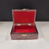 : Small Gold German Oxidised Jewellery box/ Gift Box / Dry Fruit Box 6x4 inches File name: img_048