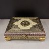 Rectangle German Oxidised Jewellery box/ Gift Box / Dry Fruit Box 9x7 inches