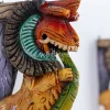 Wooden Carved Yazhi Bracket - 12 Inch - Pack of 1 Wooden Carved Horse Bracket - 12 Inch - Pack of 1